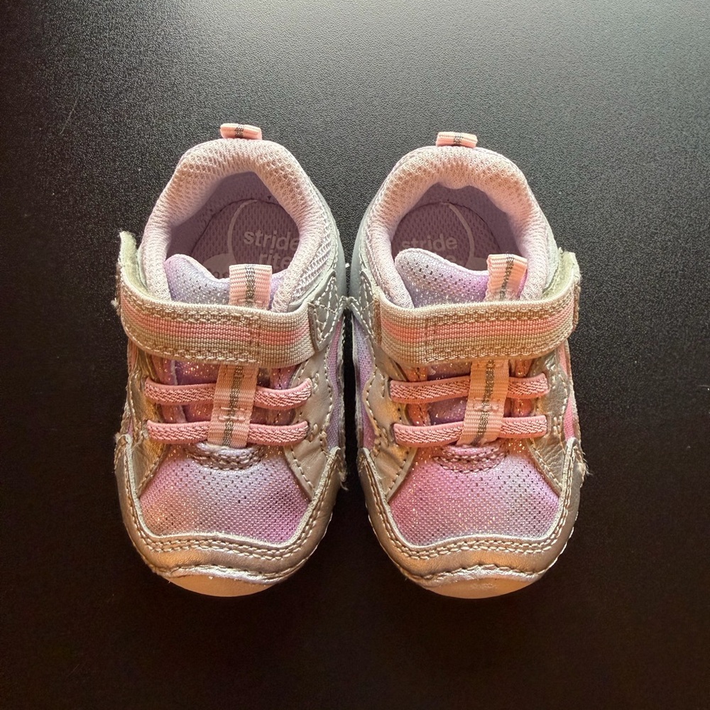 Stride Rite Pink and White Sneakers for Kids